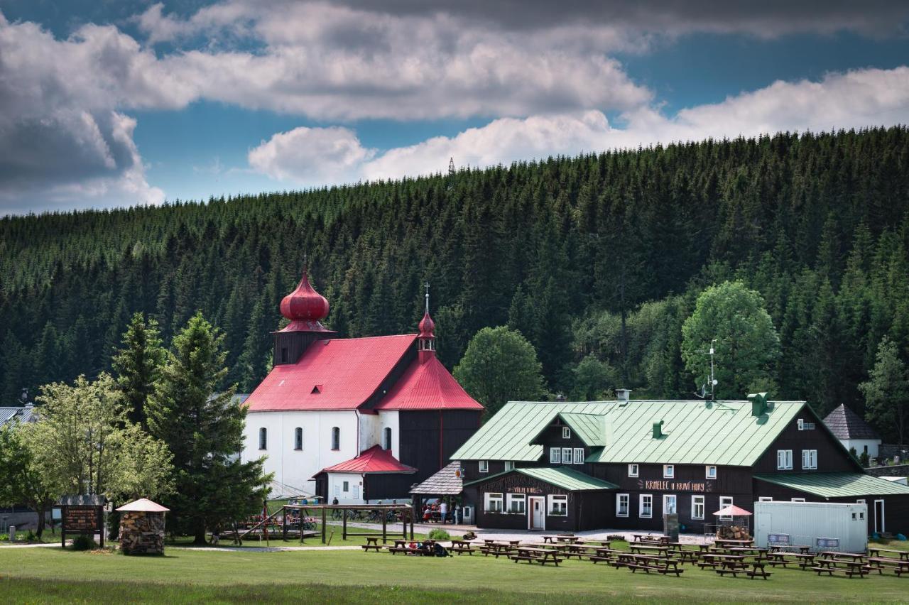 Hotel Krmelec U Kravi Hory Dolna Mała Upa Zewnętrze zdjęcie