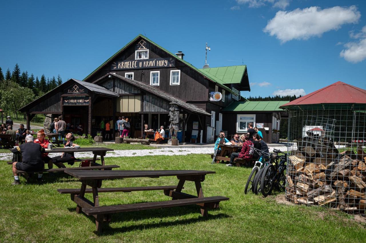 Hotel Krmelec U Kravi Hory Dolna Mała Upa Zewnętrze zdjęcie